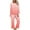 Pink, variant on Zkozptok Lounge Sets for Womens 2 Piece Long Sleeve Pullover T Shirt Color Block Tops and Wide Leg Pants Casual Outfit
