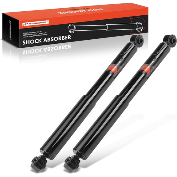 A-Premium Rear Pair (2) Shock Absorber Compatible with Chevrolet Colorado 2015-2022 & GMC Canyon 2015-2022, Driver and Passenger Side