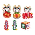 thumbnail image 3 of 6x 2024 Chinese New Year Refrigerator Magnets Decoration Fridge Sticker C, 3 of 8