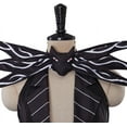 thumbnail image 5 of Jack Skellington Dress Women's Nightmare Black Striped Jack Christmas Dress, 5 of 7
