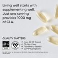 thumbnail image 4 of Sports Research Vegan CLA - 1250mg with Active Conjugated Linoleic Acid for Men & Women | Non-GMO, Soy & Gluten Free - 80% (90 Softgels), 4 of 5