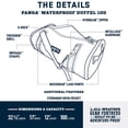 thumbnail image 2 of Bolsa de lona Yeti Panga 100 King Crab, impermeable, unisex, para adultos, 2 of 8