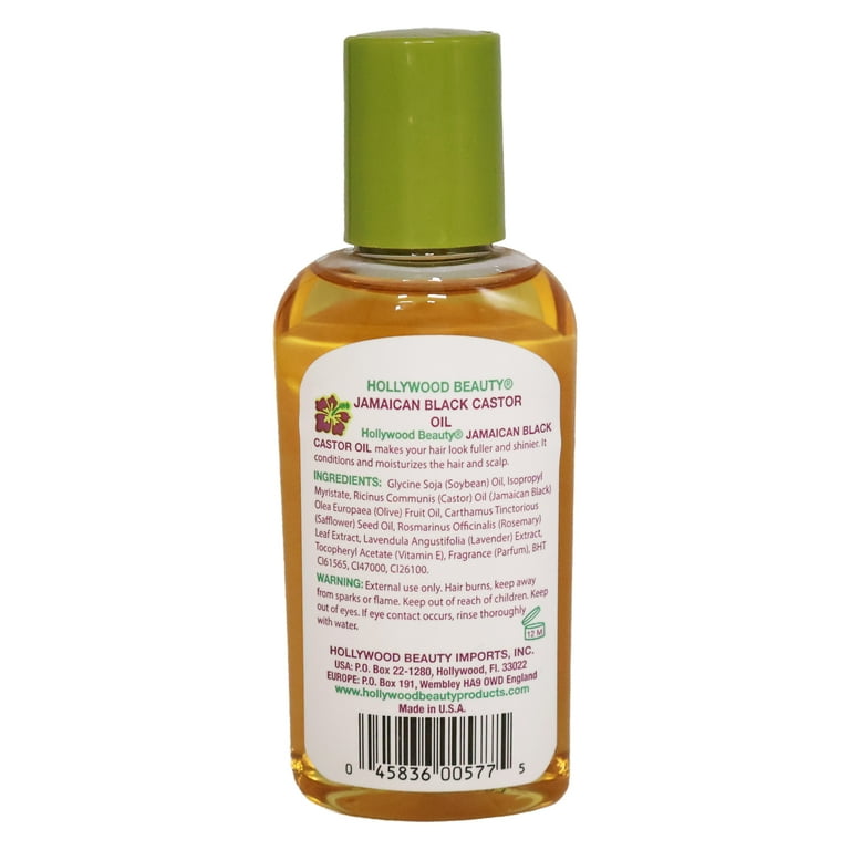 HOLLYWOOD BEAUTY Jamaican Black Castor Oil (2oz) HOLLYWOOD BEAUTY Jamaican Black Castor Oil (2oz)
