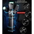 thumbnail image 4 of Linterna táctica LED con luz recargable por USB: luz LED ultrabrillante de 1000 lúmenes con 3 cabezales, batería 18650, enfoque ajustable y 4 modos de luz, 4 of 5