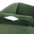 thumbnail image 4 of Noble House Xane Indoor Fabric Chaise Lounge With Bolster Pillow, Sage Green, 4 of 8
