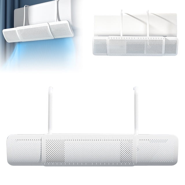 MKHSQHDG Today's Deals Adjustable Air Conditioner Deflector Air Conditioner Baffle Air Direction Adjuster Universal Telescopic Direct Blow Air Conditioner Protective Cover