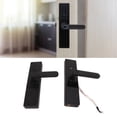 thumbnail image 1 of Cerradura de Puerta de Huella Dactilar Cerradura Inteligente con Manija Contraseña Llave de Tarjeta IC Cerradura de Puerta Digital de Doble Lengua Recargable para el Hogar, 1 of 8