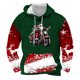 thumbnail image 1 of Sudadera con capucha para hombre, moda, movimiento, estampado navideño, suéter con capucha, sudadera con capucha, blusa para hombre, blusa de poliéster, 1 of 4