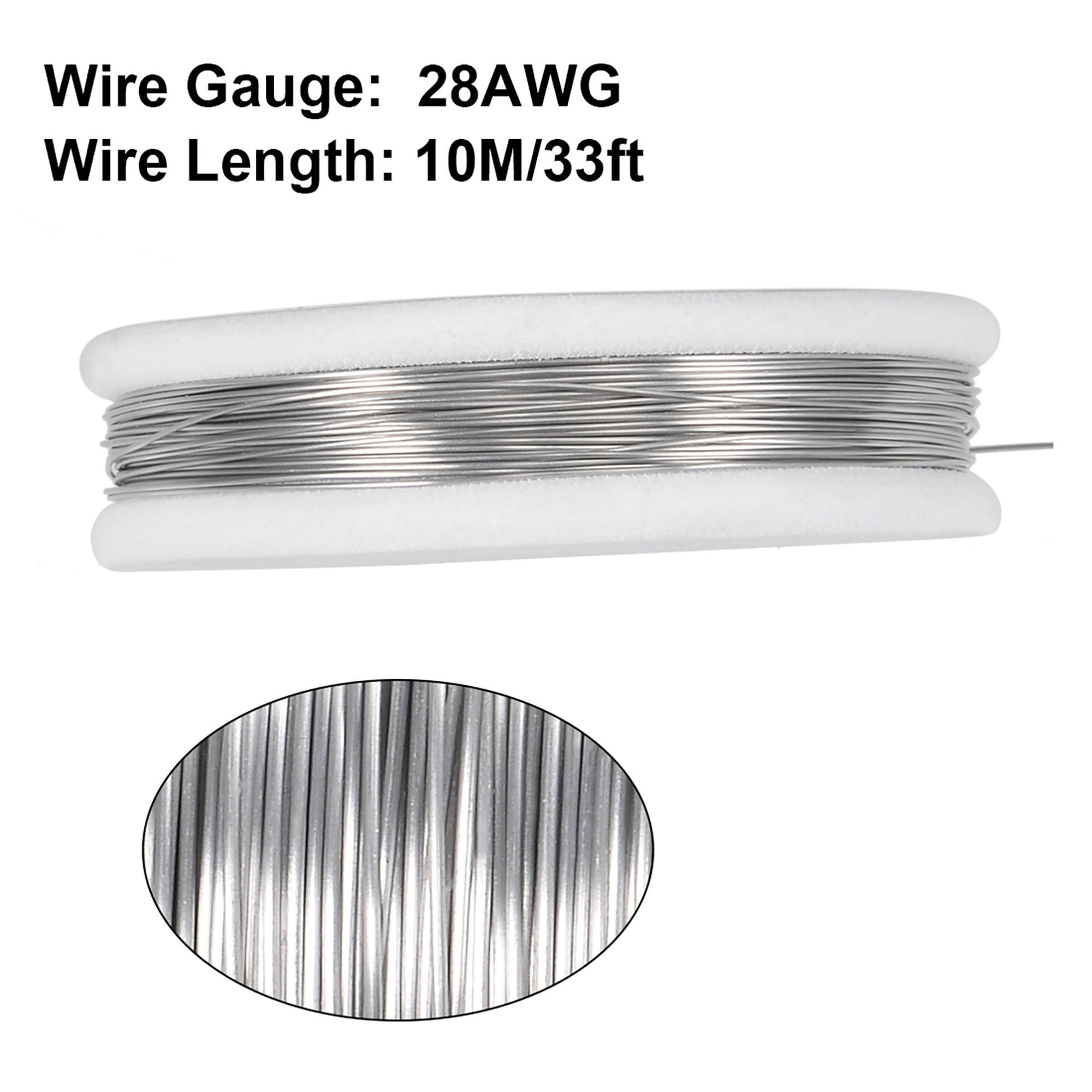 High-quality 0.3mm Nichrome Wire 10m Length Resistance Resistor AWG Wire  RAC 