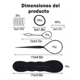 thumbnail image 2 of Kit de peinado 52 Pcs Donas para el cabello Labg con Broche negro, 2 of 5