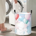 thumbnail image 5 of Sikiie Cute Elephant Print Round Dirty Clothes Basket, Waterproof Standing Foldable Storage Basket, for Laundry Room, Bedroom, Bathroom Storage-Small, 5 of 6