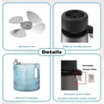thumbnail image 4 of Destilador de agua ROVSUN 4L con contenedor sin BPA 750W gris, 4 of 8