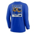 thumbnail image 3 of Youth  Royal Kentucky Wildcats Snowy Polaroid Long Sleeve T-Shirt, 3 of 3