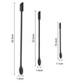 thumbnail image 5 of Shoreew 3Pcs Silicone Spatula Set Mini Jar Scraper Small Makeup Lotion Stirrer Mini Spatula for Jars Cosmetics Creams, 5 of 7