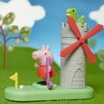 thumbnail image 5 of Peppa Pig Peppa's Club Mini Golf Preschool Playset, 2 Figures, Spinning Windmill, 5 of 6