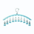 thumbnail image 1 of Under 10 Home Textile Storage A Pants Hanger with 10 Clips That Can Accommodate Small Clothes A Clothes Hook That Space and A Wardrobe for Hanging and Storing Clothes, 1 of 9