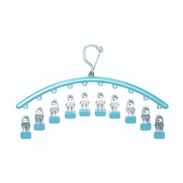 Under 10 Home Textile Storage A Pants Hanger with 10 Clips That Can Accommodate Small Clothes A Clothes Hook That Space and A Wardrobe for Hanging and Storing Clothes