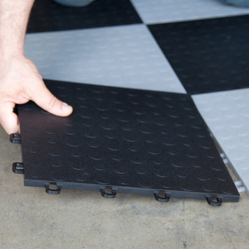 Blocktile Modular Interlocking Garage Floor Tiles Set Of 30 12 X Blocktile Modular Interlocking Garage Floor Tiles Set Of 30 12 X Each Com