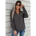 thumbnail image 2 of Women's O-Ring Zip-Up Sweatshirt, 2 of 4