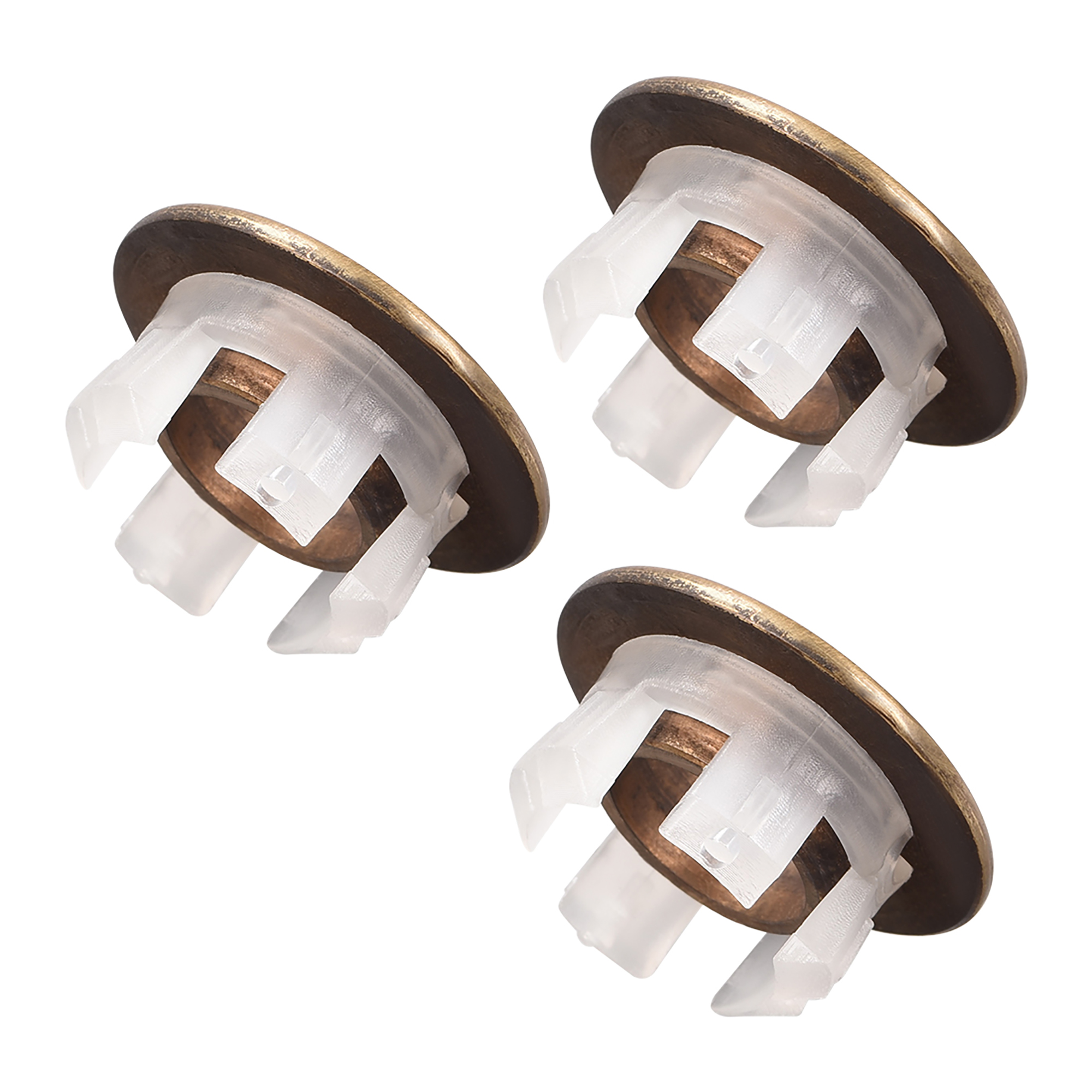 Sink Overflow Covers Kitchen Basin Trim Round Hole Caps Insert Spares