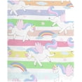 thumbnail image 4 of Coolnut Mailbox Cover Unicorns with Rainbow Waves Post Mail Box Cover Magnetic Mail Wraps Cover Standard Size 20.7" L x 18" W, 4 of 5