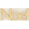 thumbnail image 2 of 1 Pc, 6.25" X 2 5/8" Script & Flat Black Welded Word Noel For Home & Events Decor, 2 of 3