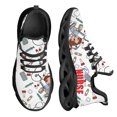 thumbnail image 1 of Zapatillas deportivas planas de malla transpirable y cómodas para mujer, con suela suave y antideslizante, informales, de talla grande, para enfermera de turno de noche, 1 of 6