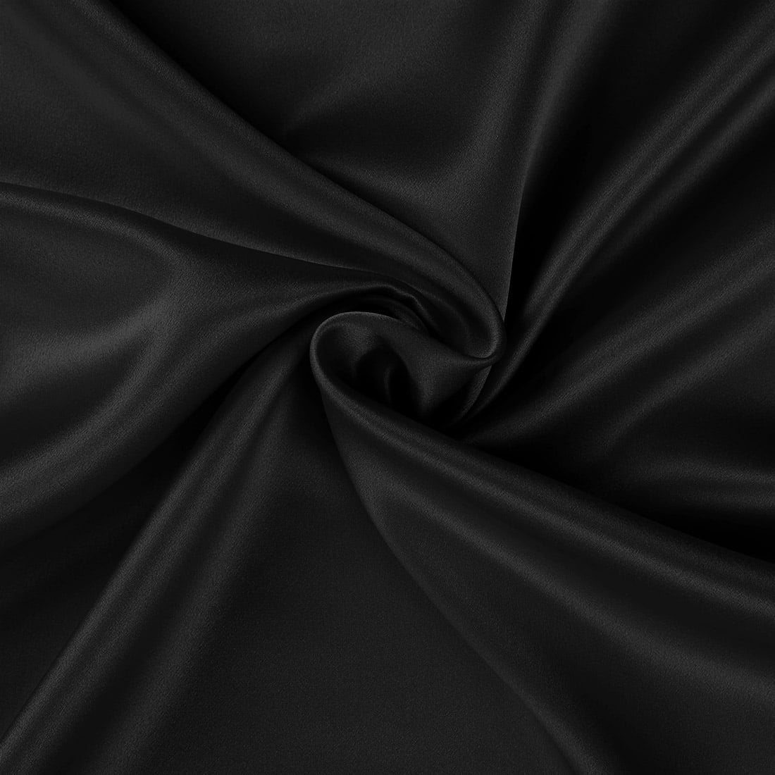 PiccoCasa Silk Pillowcase for Hair and Skin, 22 Momme Silk Pillow Cases Covers with Zip King Black