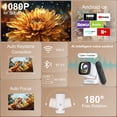 thumbnail image 2 of [Proyector inteligente] Salange HY260pro 1080P Native 4K Android 11, 2 of 8