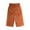 Orange, variant on ABATAB Plus Size Wide Leg Shorts for Women Button- Up Baggy Summer Shorts Bermuda Casual Lounge Shorts with Pockets