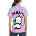 thumbnail image 5 of Sanrio Pochacco Kids T-Shirt 3d Printed Graphic T-Shirts Boys And Girls Short Sleeve Shirts For Youth Kids X-Small, 5 of 6