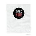 thumbnail image 2 of 24 Pcs Signature Black White Red Party 5x7 Inches Favor Bags with Round Stickers, 2 of 2