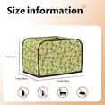 thumbnail image 5 of Daiia Cute Dinosaurs Pattern 2 slice Toaster Cover, Toaster Appliance Dust-proof Cover For Kitchen Small Appliance Dust Cover and Fingerprint Protection, 5 of 7