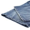 thumbnail image 6 of Ruyang Girls Wide Leg Jean Shorts Ripped Loose High Waist Denim Shorts Summer Retro Fashion Casual Knee Length Jorts Y2K Streetwear, 6 of 9
