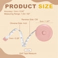 thumbnail image 2 of Uxcell 2Pcs Soft Tape Measure 60" Double Scale Retractable Cartoon Measuring Tape Cute Tape Measurer for Sewing Craft Cloth Fabric Tailor Weight Loss Body Measurements, Cherry Guinea Pig, 2 of 7
