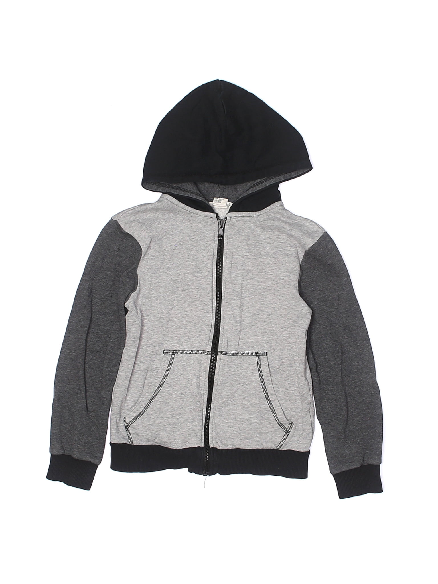 white zip up hoodie walmart