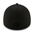 thumbnail image 4 of Men's New Era Black Chicago Bears Logo 39THIRTY Flex Hat, 4 of 4