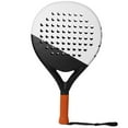 thumbnail image 1 of LAPAT Padel Racket with Cover Bag - Carbon Surface with EVA Memory Foam- Paddle Tennis Racquets Lightweight (White) POP Tennis, 1 of 4
