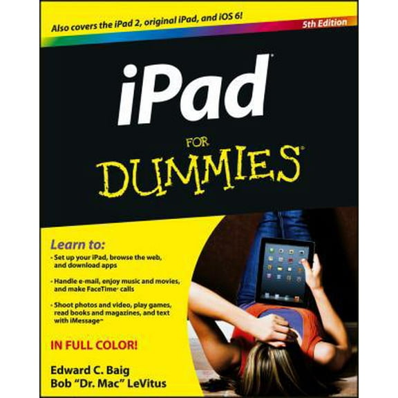 Pre-Owned iPad For Dummies (Paperback) 1118498232 9781118498231