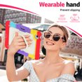 thumbnail image 4 of Case for iPad Air 5th Generation/iPad Air 4th Generation 10.9 inch, 360 Rotating Stand Handle Shoulder Strap Heavy Duty Shockproof Cover, Rainbow Red, 4 of 7