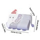 thumbnail image 3 of Fiudx Almohada Refrescante de Verano, Soporte Ergonómico para El Cuello, Tejido Transpirable de Seda Helada, Postura Cómoda para Dormir, Alivio Del Estrés, Siesta para Niños, Relajación para Estudiar, 3 of 4