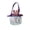 Purple, variant on Hyknon Easter Bunny Baskets, Soft Cotton Container with Handle, Cute Candy Bags with Plush Rabbit Ears, Multi-Purposes Decorative Bucket for Easter Egg Hunts Party Candy Party, Purple