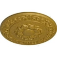 thumbnail image 3 of Ekena Millwork 27 3/4"OD x 2"P Sydney Ceiling Medallion (Fits Canopies up to 5 3/4"), Hand-Painted Pharaohs Gold, 3 of 6