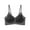Black, variant on Seamless Wireless Bra for Women, U-Back Smoothing Bralette to Hide Side and Back Fat, Comfortable Top Bra with Support for Everyday Wear