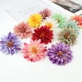thumbnail image 4 of Zeus 50Pcs Artificial Flower Head Easy to Maintain Clear Texture Eye-catching Photography Props Fake Flower Home Decor, 4 of 7