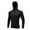 139#Black, variant on Men's Sports Casual Full Zipper Long-Sleeved Hooded Sweater with Pockets Jogging Track and Filed Gym Training Hoodie