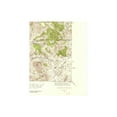thumbnail image 4 of Topographical Map - Mountain City Nevada Idaho Quad - USGS 1936 - 23 x 29.13 - Vintage Wall Art, 4 of 5