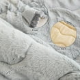 thumbnail image 6 of CJC Sofa Cover Fuzzy Couch Cover for Pets Dog Cat Washable Non-Slip Sofa Slipcover Cushion Protector Pets Friendly Mat (Gray, 28'' x 70''), 6 of 9