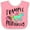 Pink and White, variant on Inktastic Women's Rights Trample the Patriarchy Boys or Girls Baby Bib