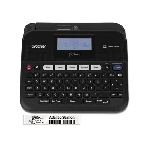 PTD450 Versatile PCConnectable Label Maker 20 mm/s Print Speed, 7.5 x